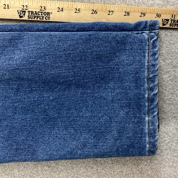 Wrangler Rock 47 cowboy cut jeans 30x30 regular fit straight leg western rodeo - Picture 11 of 12